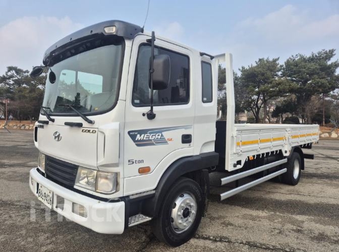 현대 메가트럭 250 단바리 카고 5톤 오토 - 중고 트럭 매물 이미지