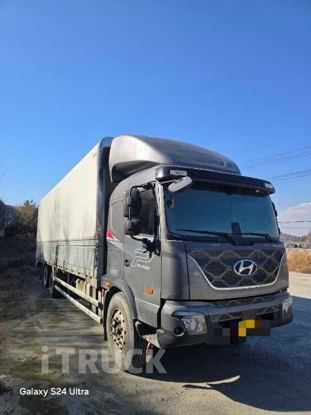 현대 파비스 325 후축 윙바디 9.5톤 오토 - 중고 트럭 매물 이미지