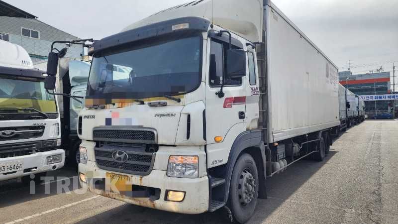 현대 메가트럭 와이드캡 260 후축 냉동탑 4.5톤 수동 - 중고 트럭 매물 이미지