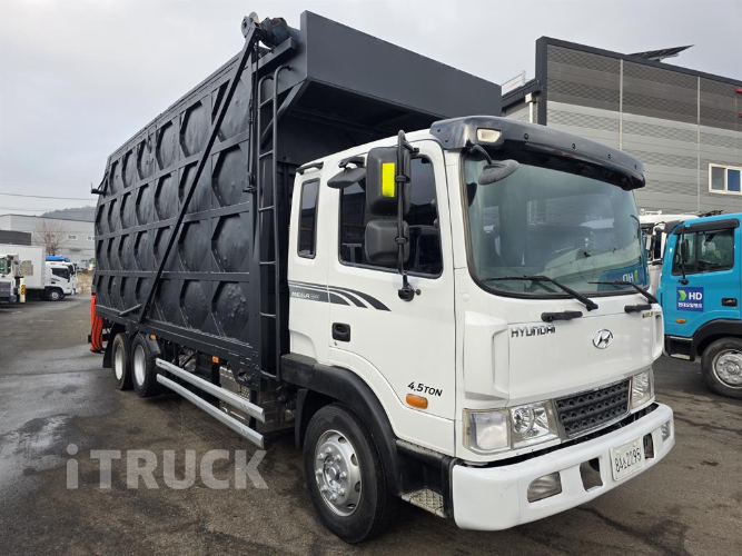 현대 메가트럭 집게차 280 5톤 수동 없음(순정) - 중고 트럭 매물 이미지