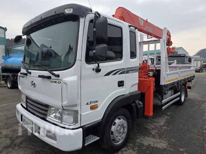 현대 카고크레인 없음(순정) 메가트럭 5톤 - 중고 트럭 매물 이미지