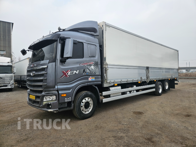 타타대우 맥쎈 320 후축 냉장윙 8.5톤 오토 - 중고 트럭 매물 이미지