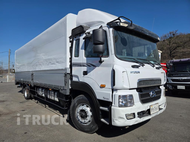 현대 메가트럭 와이드캡 280 단바리 윙바디 5톤 수동 - 중고 트럭 매물 이미지