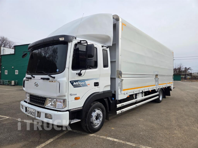 현대 메가트럭 280 단바리 윙바디 4.5톤 오토 - 중고 트럭 매물 이미지