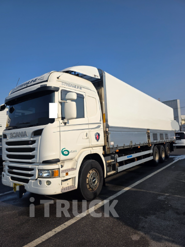 스카니아 G 450 후축 상승윙바디 16.5톤 오토 - 중고 트럭 매물 이미지