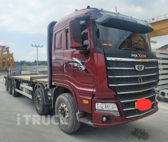 타타대우 맥쎈 570 후축 카고 25톤 오토 - 중고 트럭 매물 이미지