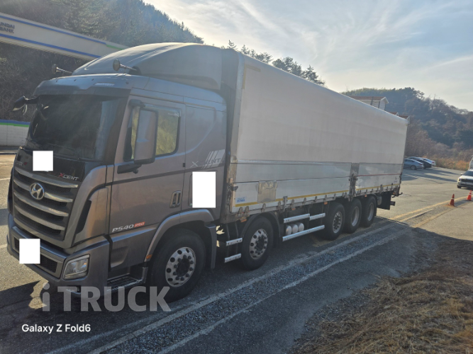 현대 트라고엑시언트 540 앞축 상승윙바디 25톤 오토 - 중고 트럭 매물 이미지