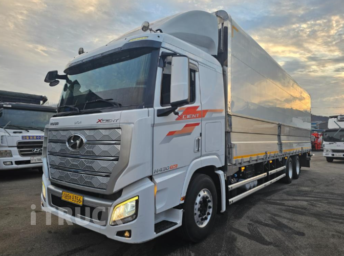 현대 엑시언트 430 단바리 상승윙바디 14톤 수동 - 중고 트럭 매물 이미지