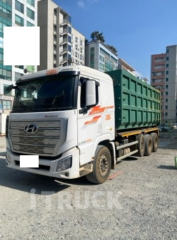 현대 엑시언트 암롤 540 24톤 오토 리타더 앞축 - 중고 트럭 매물 이미지