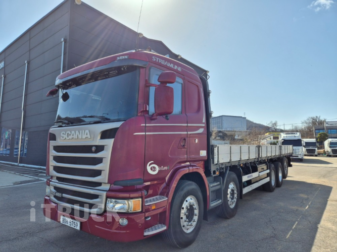 스카니아 G 450 후축 카고 25톤 오토 - 중고 트럭 매물 이미지