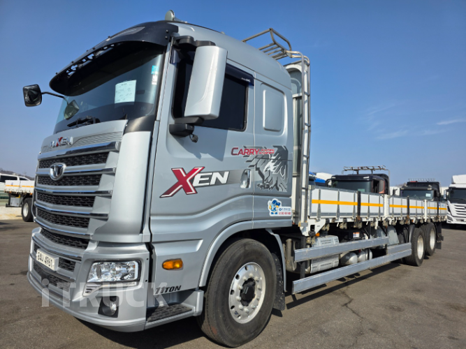 타타대우 맥쎈 320 후축 카고 11톤 오토 - 중고 트럭 매물 이미지