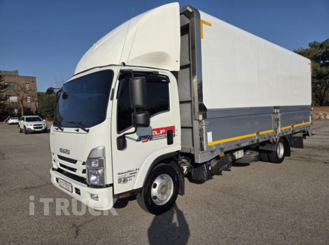 이스즈 엘프 3.5톤 윙바디 슬리퍼캡(더블캡, 크루캡) - 중고 트럭 매물 이미지