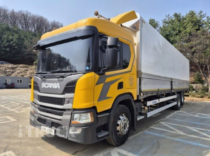 스카니아 P 280 후축 윙바디 9.5톤 오토 - 중고 트럭 매물 이미지
