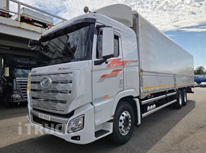 현대 엑시언트 430 단바리 윙바디 14톤 오토 - 중고 트럭 매물 이미지