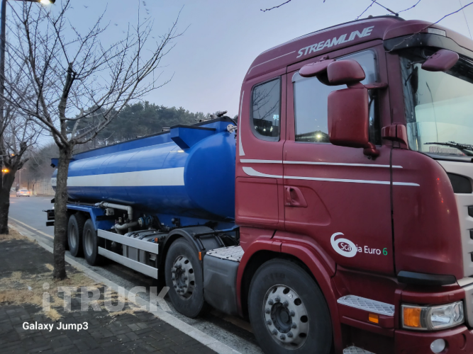 스카니아 탱크로리 G 철탱크 22,000L 오토 리타더 - 중고 트럭 매물 이미지