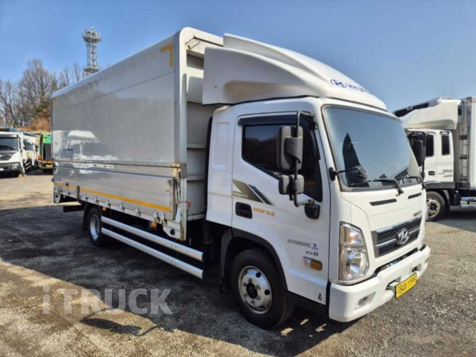 현대 마이티와이드 3.5톤 윙바디 슈퍼캡 - 중고 트럭 매물 이미지