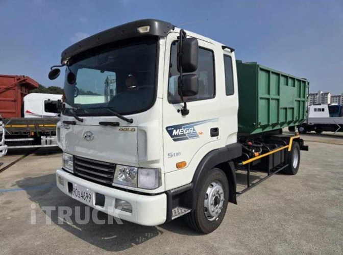 현대 메가트럭 암롤 260 5톤 수동 단바리 - 중고 트럭 매물 이미지