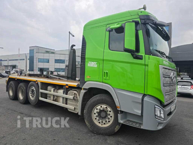 현대 엑시언트 암롤 540 25톤 오토 앞축 - 중고 트럭 매물 이미지