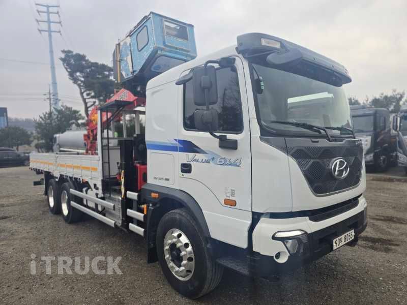 현대 카고크레인 28m 파비스 2.8톤 - 중고 트럭 매물 이미지