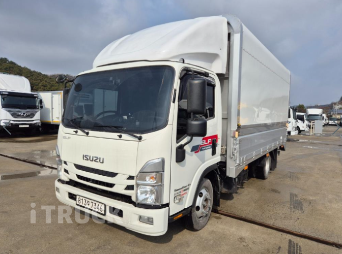 이스즈 엘프 3.5톤 윙바디 슬리퍼캡(더블캡, 크루캡) - 중고 트럭 매물 이미지