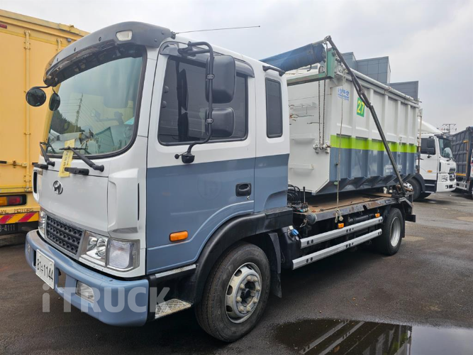 현대 메가트럭 암롤 280 5톤 수동 단바리 - 중고 트럭 매물 이미지