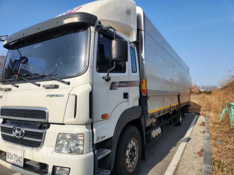 현대 메가트럭 와이드캡 280 단바리 윙바디 5톤 수동 - 중고 트럭 매물 이미지