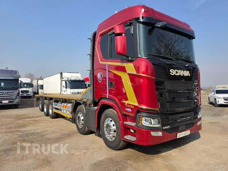 스카니아 S 540 후축 카고 25톤 오토 리타더 - 중고 트럭 매물 이미지