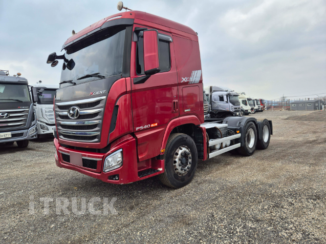 현대 엑시언트 540 추레라 표준캡 투데후 오토 리타더 - 중고 트럭 매물 이미지