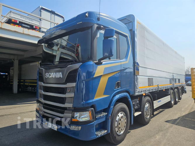 스카니아 R 500 후축 상승윙바디 25톤 오토 - 중고 트럭 매물 이미지