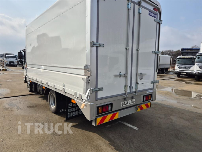 이스즈 엘프 3.5톤 광폭 윙바디 숏캡(일반캡, 표준캡) - 중고 트럭 매물 이미지