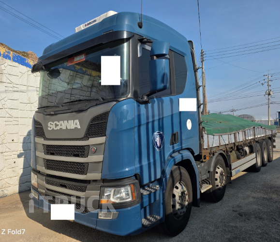 스카니아 R 500 후축 카고 25톤 오토 - 중고 트럭 매물 이미지