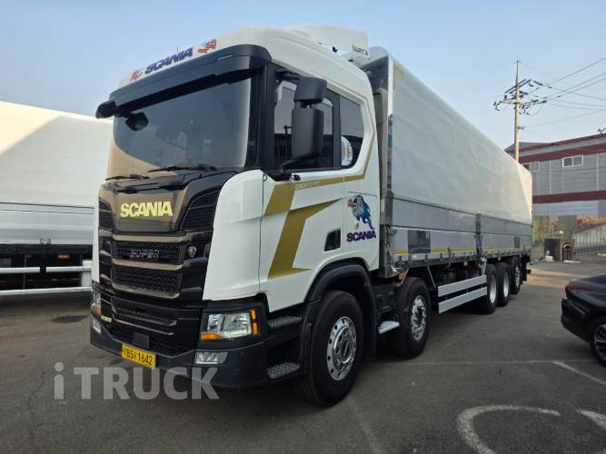 스카니아 R 500 후축 상승윙바디 23톤 오토 리타더 - 중고 트럭 매물 이미지