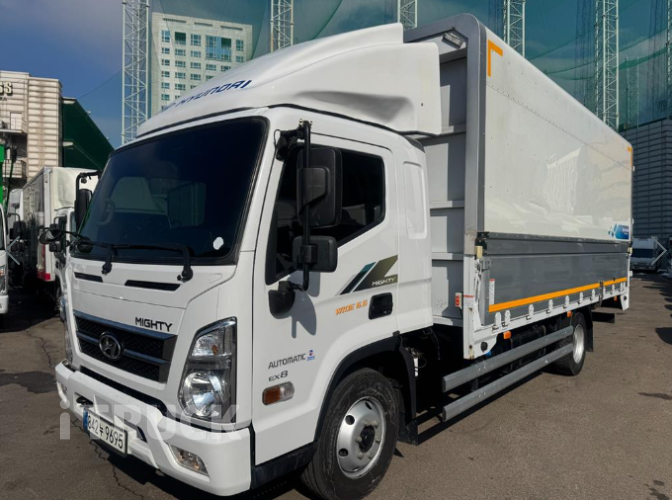 현대 마이티와이드 3.5톤 광폭 윙바디 슈퍼캡 - 중고 트럭 매물 이미지