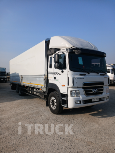 현대 메가트럭 와이드캡 300 후축 윙바디 4.5톤 수동 - 중고 트럭 매물 이미지