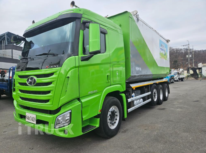 현대 엑시언트 암롤 540 24톤 오토 앞축 - 중고 트럭 매물 이미지