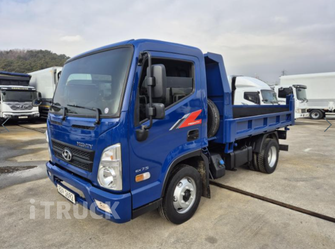 현대 올뉴마이티 화물덤프 2.5톤 - 중고 트럭 매물 이미지