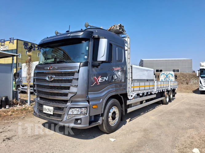 타타대우 맥쎈 320 후축 카고 8.5톤 오토 - 중고 트럭 매물 이미지