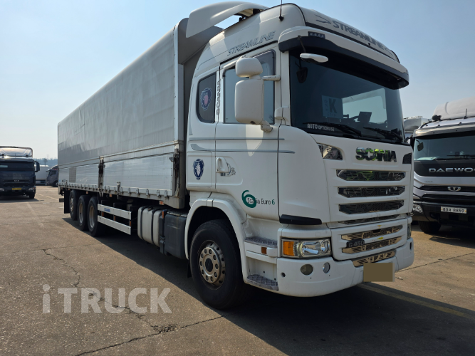 스카니아 G 450 후축 윙바디 21톤 오토 리타더 - 중고 트럭 매물 이미지