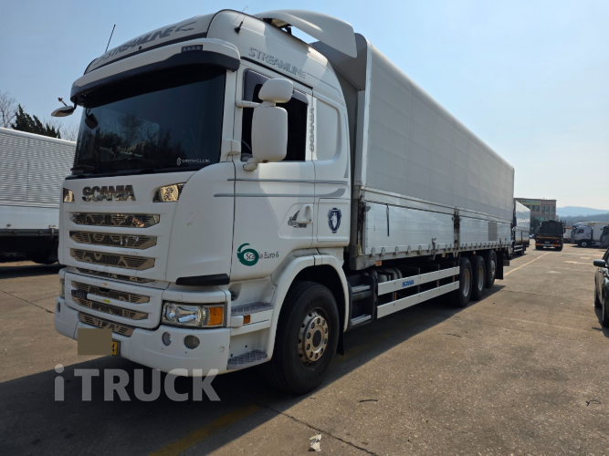 스카니아 G 450 후축 윙바디 21톤 오토 리타더 - 중고 트럭 매물 이미지