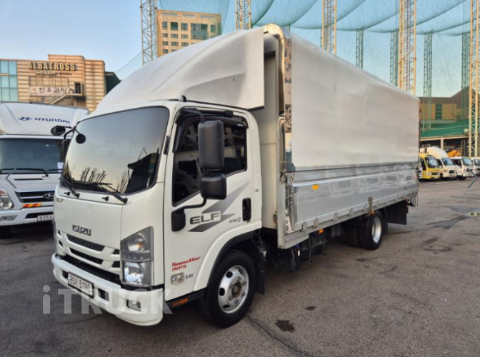 이스즈 엘프 3.5톤 윙바디 슬리퍼캡(더블캡, 크루캡) - 중고 트럭 매물 이미지