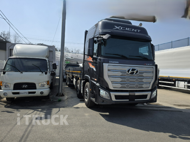 현대 엑시언트 프로 앞축 카고 25톤 오토 - 중고 트럭 매물 이미지