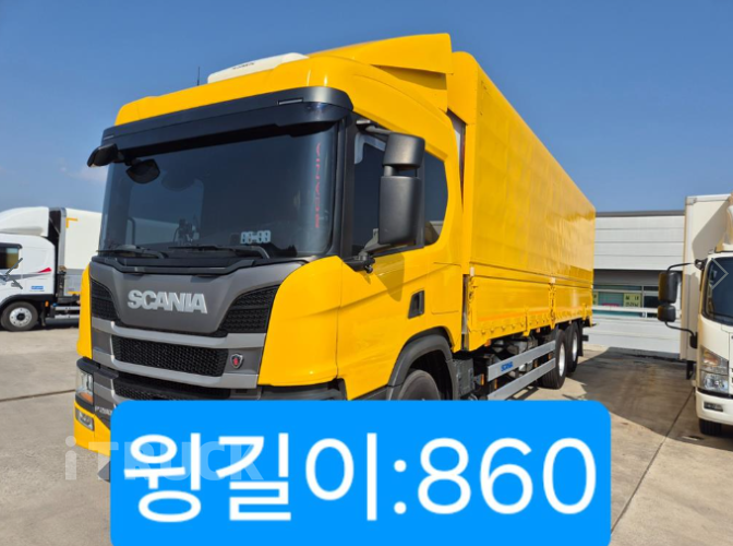 스카니아 P 280 후축 윙바디 5톤 오토 - 중고 트럭 매물 이미지
