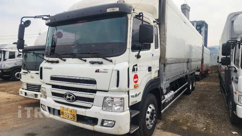 현대 트라고 420 십바리 윙바디 14톤 오토 - 중고 트럭 매물 이미지