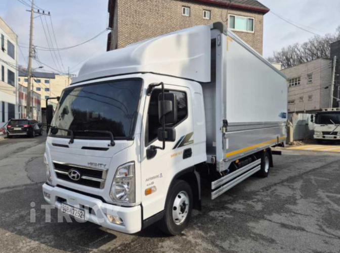 현대 마이티와이드 3.5톤 광폭 윙바디 슈퍼캡 - 중고 트럭 매물 이미지