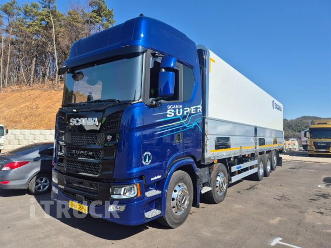 스카니아 S 560 후축 상승윙바디 25톤 오토 - 중고 트럭 매물 이미지