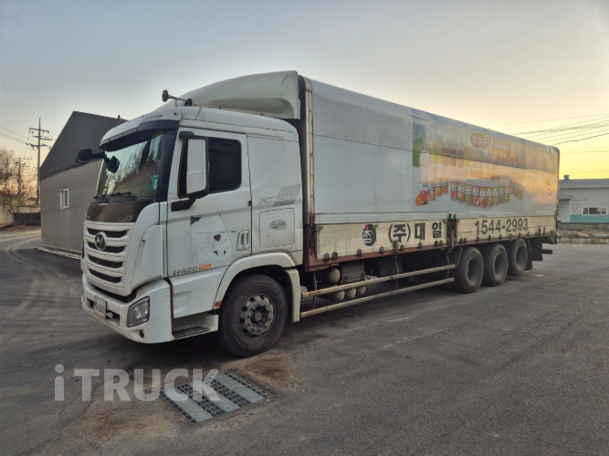 현대 트라고엑시언트 420 후축 윙바디 17톤 오토 - 중고 트럭 매물 이미지