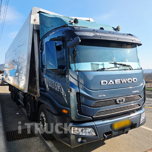 타타대우 프리마 고하중 480 앞축 상승윙바디 25톤 오토 리타더 - 중고 트럭 매물 이미지