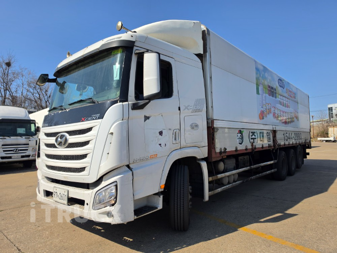 현대 엑시언트 420 후축 윙바디 17톤 오토 - 중고 트럭 매물 이미지