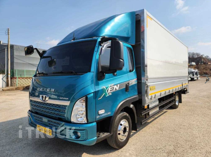 타타대우 더쎈 3.5톤 광폭 윙바디 슬리퍼캡(더블캡, 크루캡) - 중고 트럭 매물 이미지