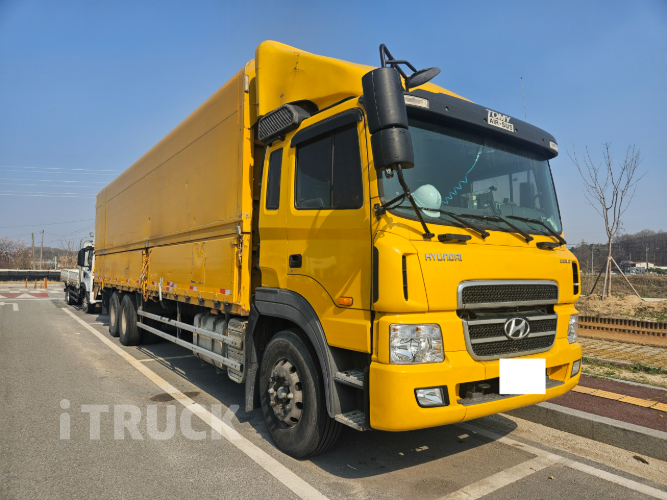 현대 뉴파워트럭 후축 윙바디 11톤 수동 - 중고 트럭 매물 이미지